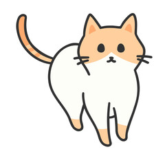 cute cat doodle