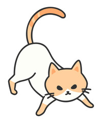 cute cat doodle