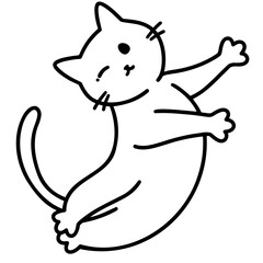 cute cat doodle