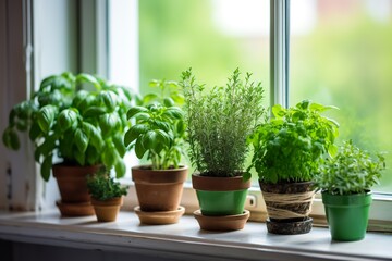 Scented Greenery: Aromatic Potted Herbs