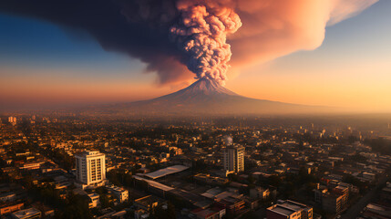 Colima eruption in Mexico --c 50