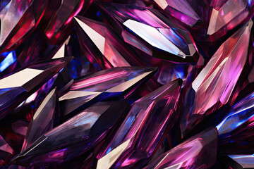 Background of colourful cubes, crystals 