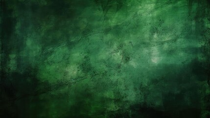 abstract dark green grunge background 