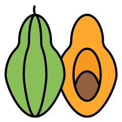 Papaya Icon