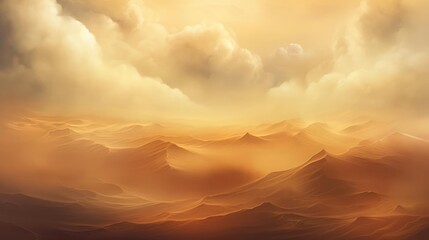 Abstract sandstorm desert background  - obrazy, fototapety, plakaty