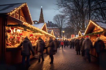 Enchanting Christmas Market: Gifts & Delights