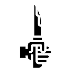 knife line icon,linear,outline,graphic,illustration