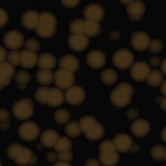 Bokeh pattern background, 3D illustration.