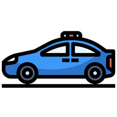 car line icon,linear,outline,graphic,illustration
