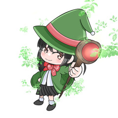魔法使いの少女