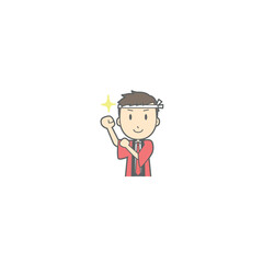 Professions 196 _ happy salesman clipart (5)