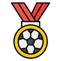 Fototapeta premium Medal Icon