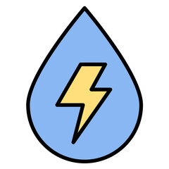 Hydro Power Icon