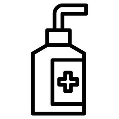 Fototapeta premium antiseptic line 