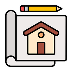 House Plan Icon