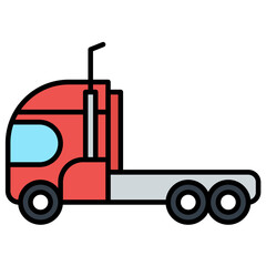 Truck Trailer Icon