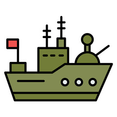 Army Ship Icon © Artify IT Solutions