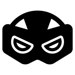 eye mask icon vector illustration asset element