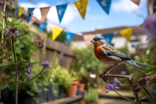 A Bunting portrait, wildlife photography