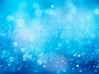 blue bokeh background