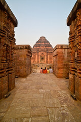 View of Sun temple at day break, Konark, India.