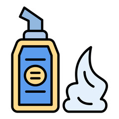 Barber Foam Icon