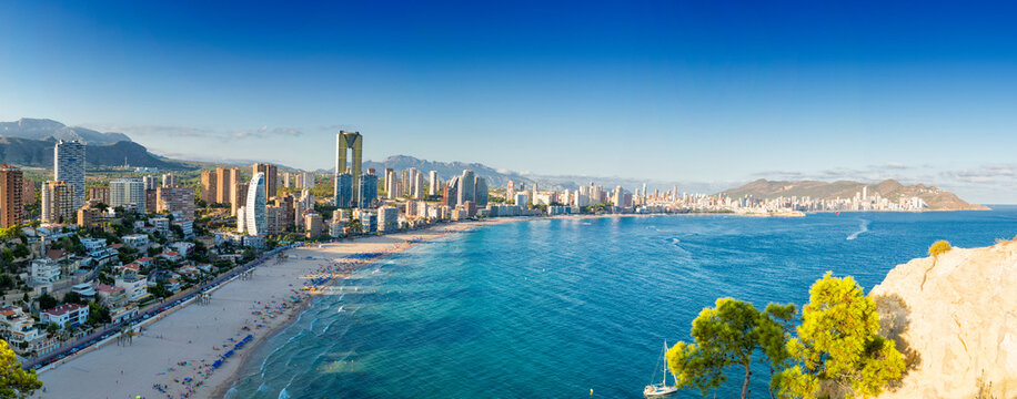Vista general de Bonidorm