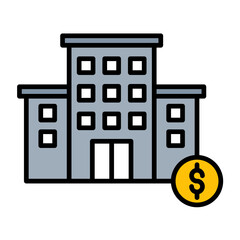 Hotel Cost Icon