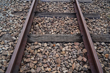 Naklejka premium 鉄道線路