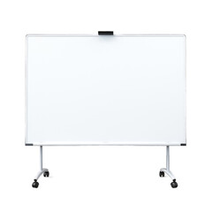 Folding Presentation Board isolated on transparent background. Generative AI