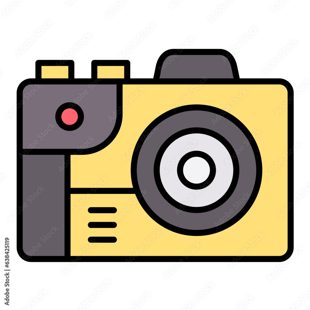 Wall mural Camera Icon