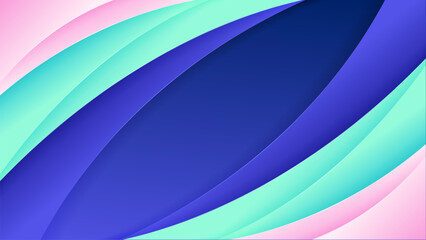 Vector abstract background with soft gradient color and dynamic shadow on background .Vector background for wallpaper. Eps 10