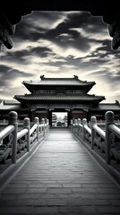 Forbidden City in Beijing, Generative AI