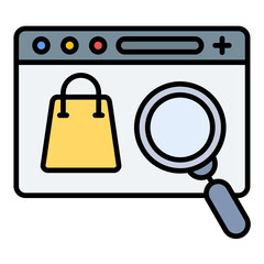 Search ECommerce Icon