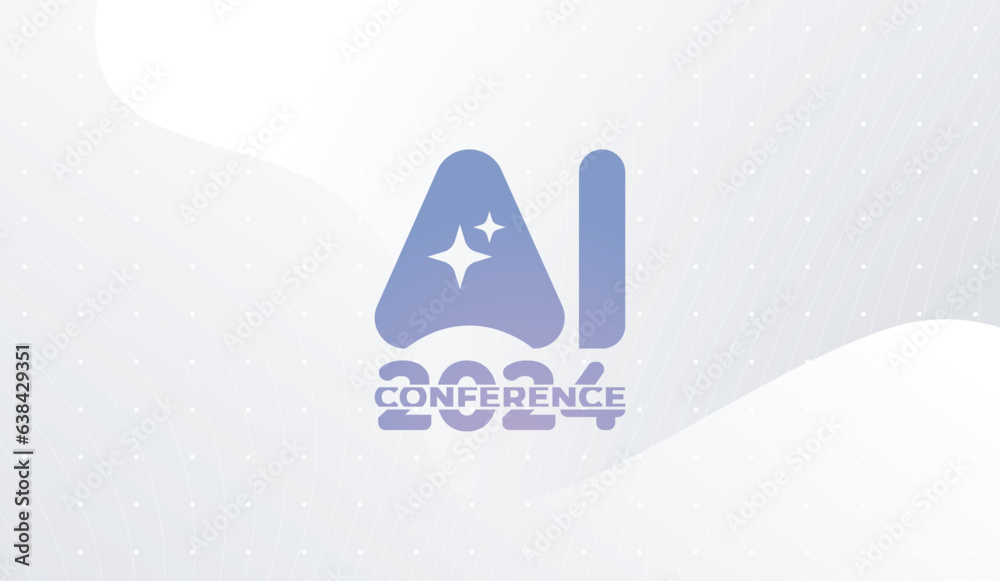 Aufkleber logotype abstract graphic eps vector design of annual event summit and title made for technology and