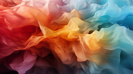 Fototapeta premium Transparent rainbow background