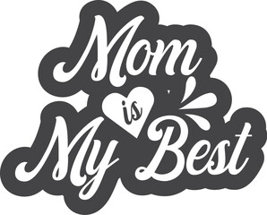 Mom T-Shirt Design, Mom SVG T-Shirt Design