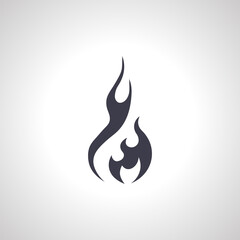 flame icon. Fire Icon. bonfire icon.
