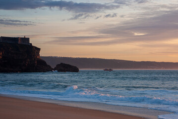 Atlantic ocean portugal coastline beach