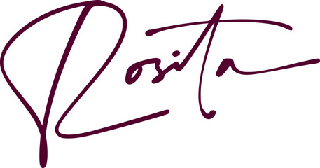 signature series R design illustration