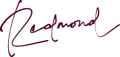 signature series R design illustration