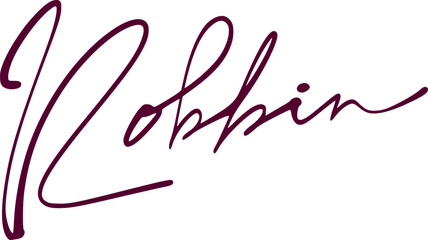 signature series R design illustration