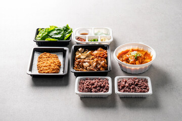 Grilled Pork Belly, Grilled Pork Belly, Grilled Pork Korean food dish