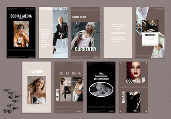 Fashion Social Media Layout