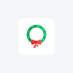 Iconic Christmas Celebrations Flat Icon