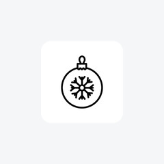 Captivating Christmas Line Icon