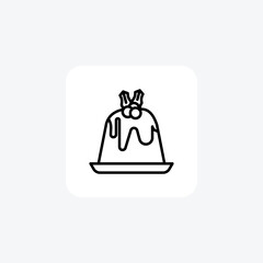 A Symphony of Decadent Delights Line Icon