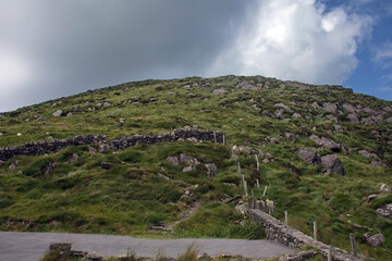 Fototapeta na wymiar Ring of Kerry Strasse in Irland