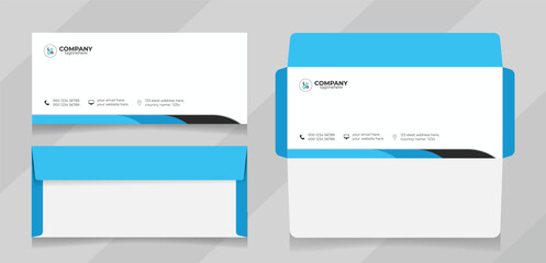 minimalist envelope design | medical envelope design | health care envelope design vector