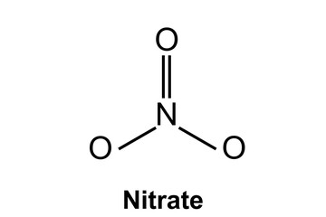 The chemical formula of nitrate